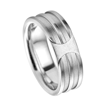 Amici Ring 5576-MA/65 - Staal, 6,5mm, Maat 54