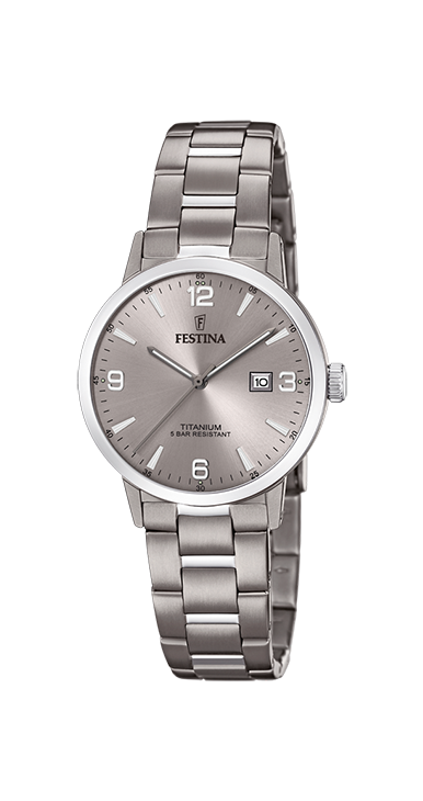 Festina Horloge 230.415 - Titanium, Quartz, Dames