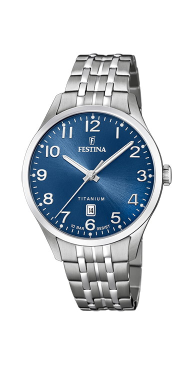 Festina Horloge 230.896 - Titanium, Quartz, Waterdicht
