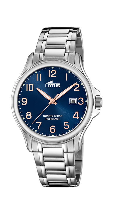 Lotus Horloge 230.736 - Staal, Quartz, Waterdicht