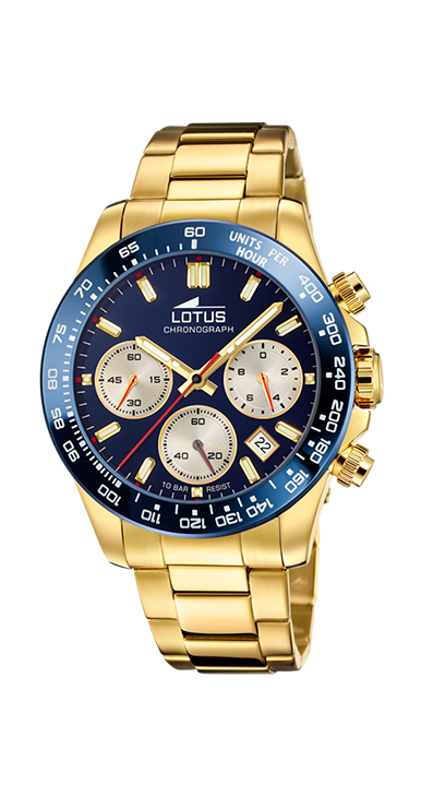 Lotus Horloge 230.744 - Chrono, Waterdicht, Heren