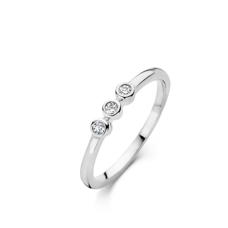 Naiomy Silver Ring 230.860 - Zilver, Zirkoon, Dames, Maat 52