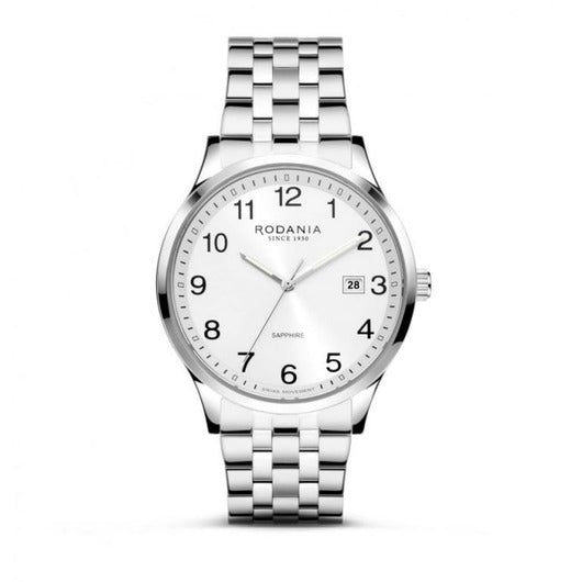 Rodania Horloge 230.928 - Nyon Sport 40, Staal, Saffier Glas, Heren