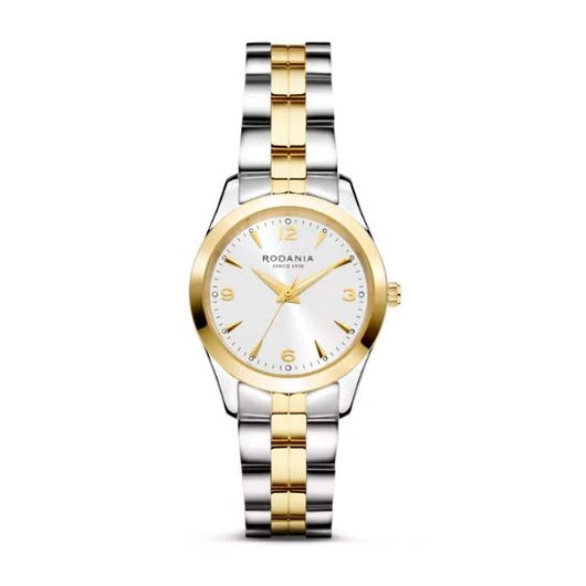 Rodania Horloge 240.528 - Staal Bicolor, Saffier Glas, Dames