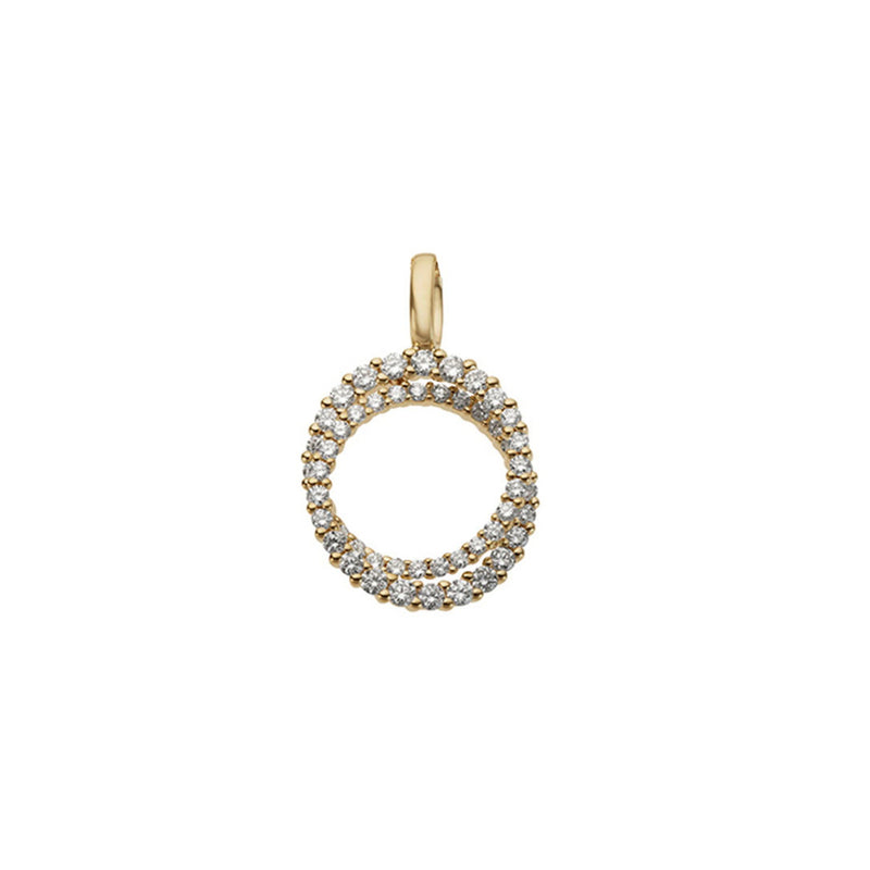 Beheyt Jewels Hanger 240.381 - Geel Goud 18ct, Diamant 0,33ct