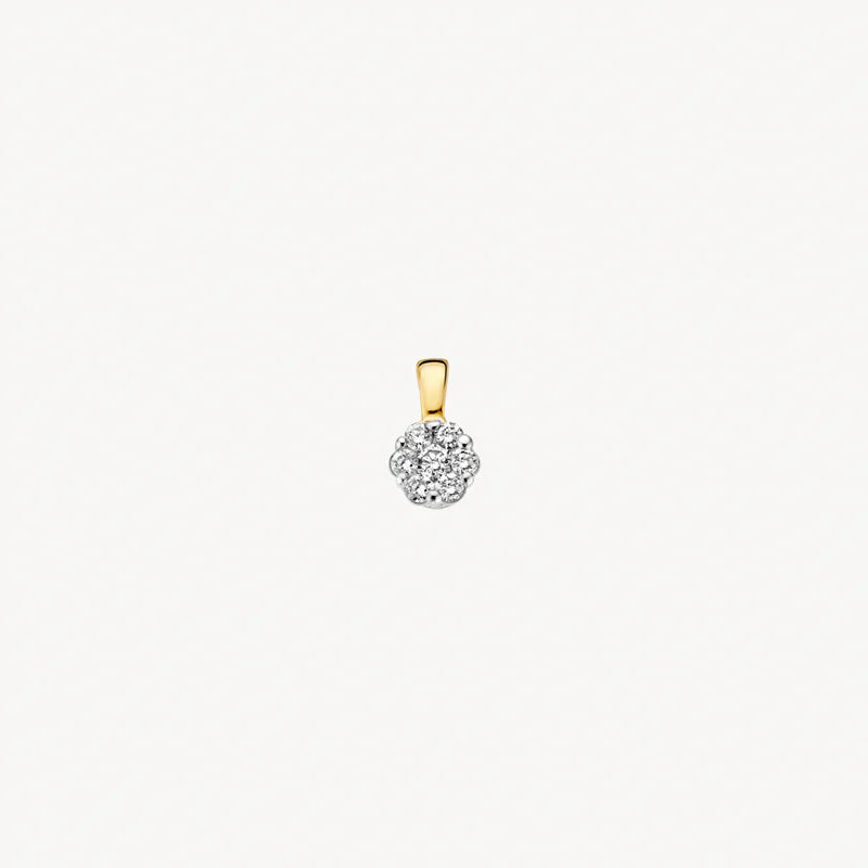 Blush Hanger 240.398 - Geel Goud 14ct, Diamant