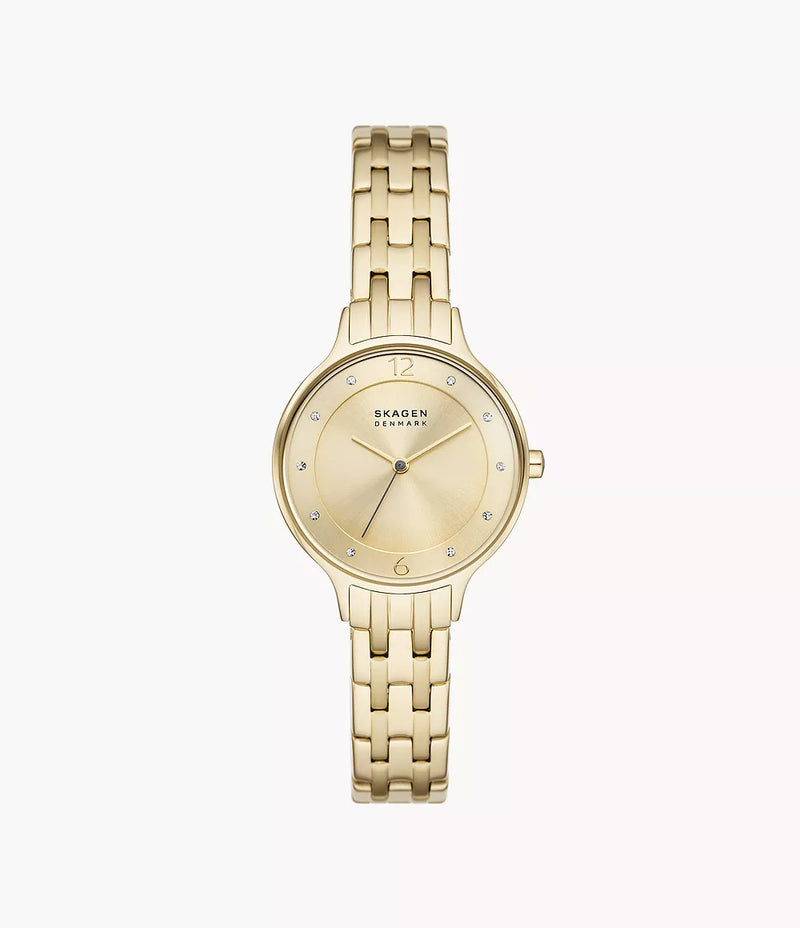 Skagen Horloge 240.461 - Plaqué, Zirkoon, Dames