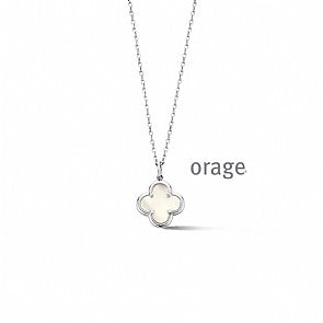 Orage Haslketting 240.649 - Zilver, Parelmoer