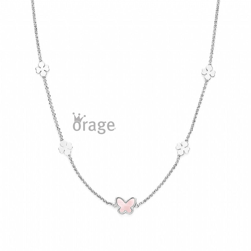 Orage Kids Halsketting 250.035 - Zilver, Parelmoer