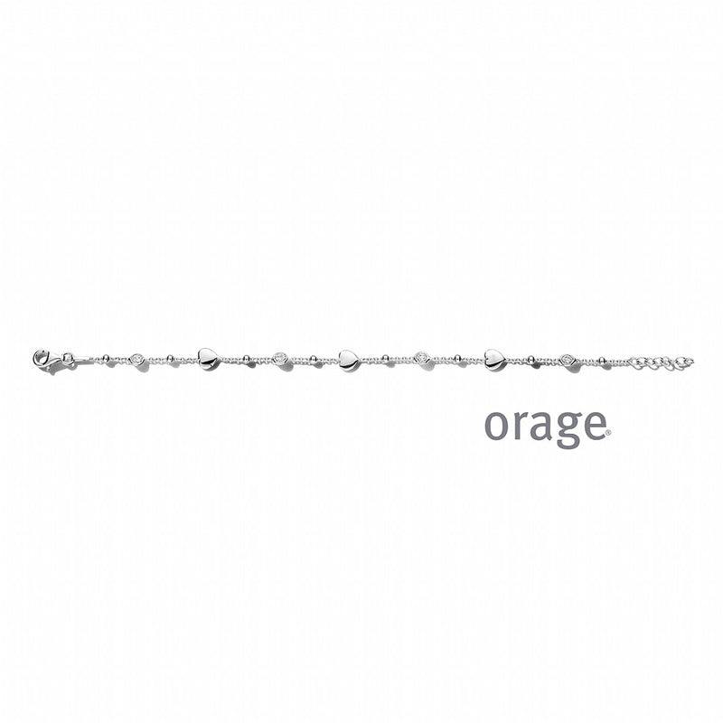 Orage Armband 250.044 - Zilver, Zirkoon