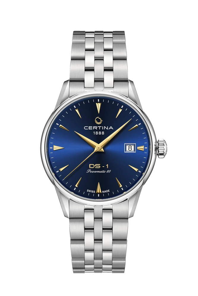 Certina Horloge C029.207.11.041.00 - DS 1 - Unisex, Automatic, Saffier Glas, Waterdicht