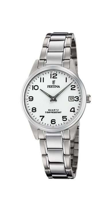 Festina Horloge 250.184 - Staal, Quartz, Dames