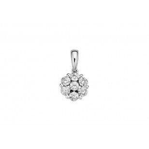 Pigou Hanger 250.192 - Wit goud 18ct, diamant 0,035ct