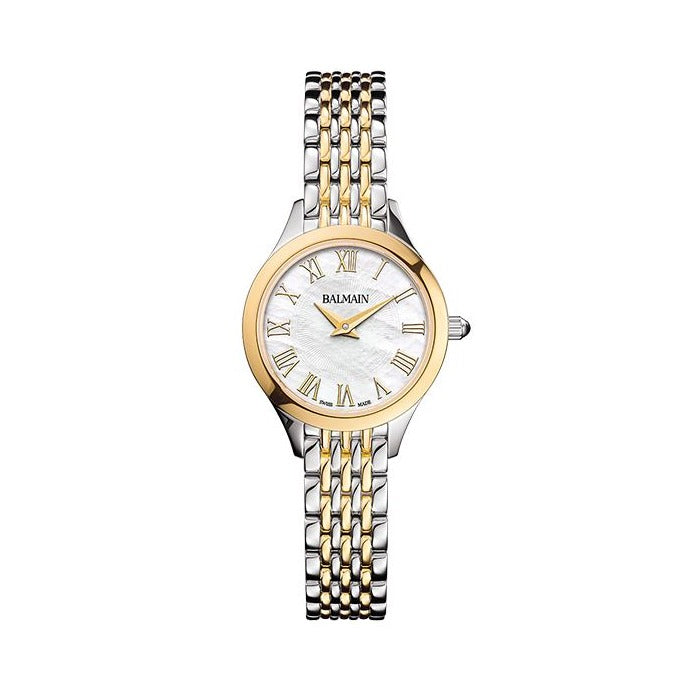 Pierre Balmain Horloge B49323982 - Balmain de Balmain II, Bicolor, Parelmoer, Saffier Glas