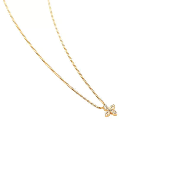 Diamanti Per Tutti Halsketting 250.315 - Plaqué, Diamant