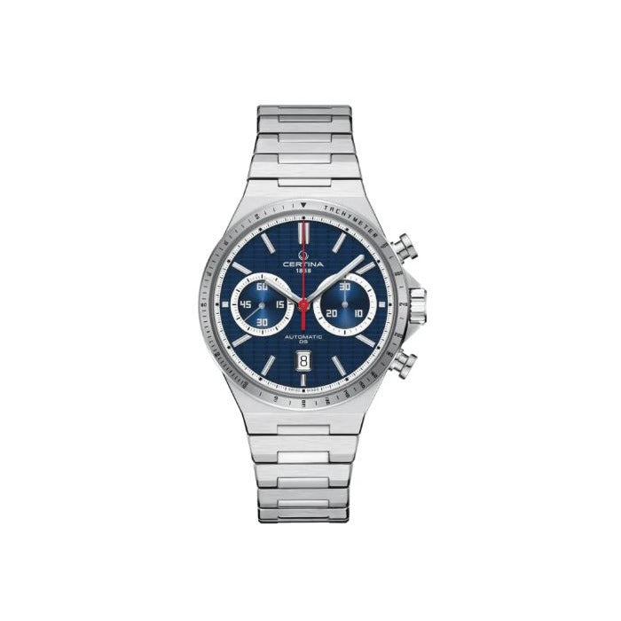 Certina Horloge C043.427.11.041.00 - DS-7 Chronograph, Automatic, Waterdicht, Saffier Glas
