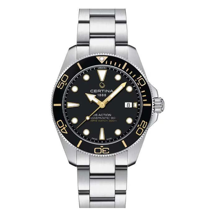 Certina Horloge C048.407.11.051.01 - DS Action Diver - Automatic, 300m waterdicht, Saffier Glas