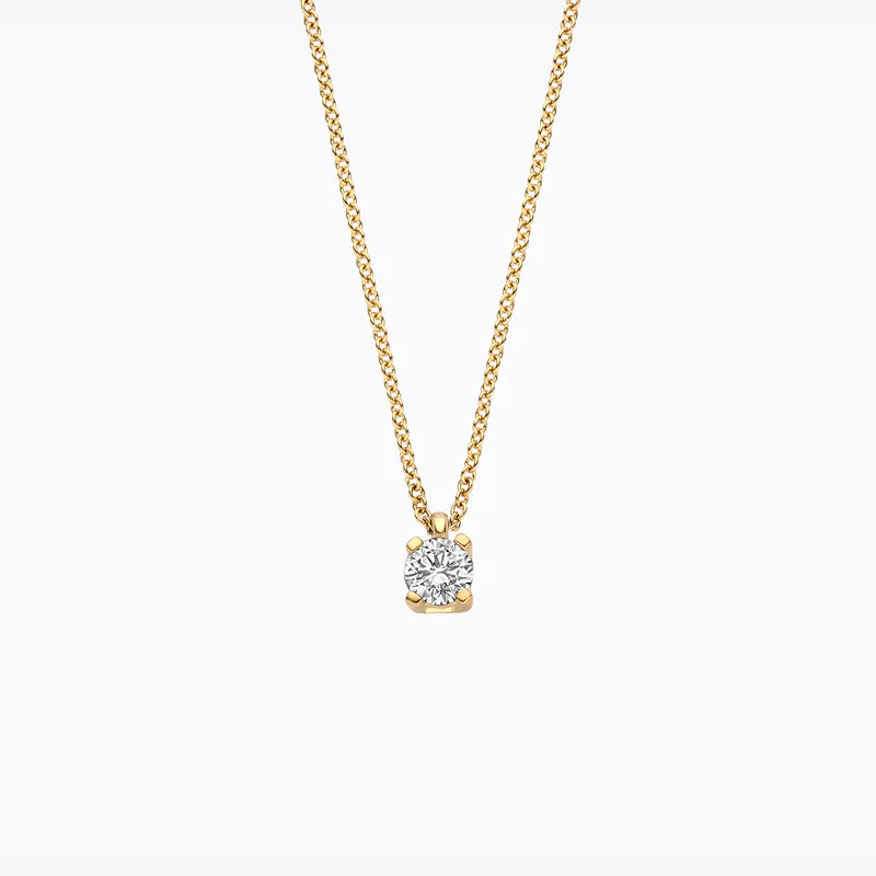 Blush Halsketting 250.353 - Geel Goud 14ct, Labgrown Diamant 0,15ct