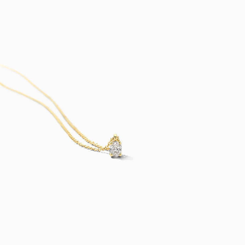 Blush Halsketting 250.372 - Geel Goud 14ct, Labgrown Diamant 0,22ct