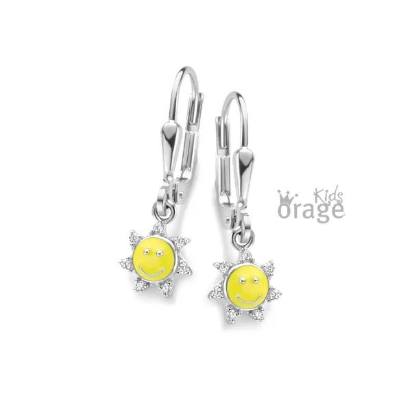 Orage Kids Oorhangers 250.394 - Zilver, Kids