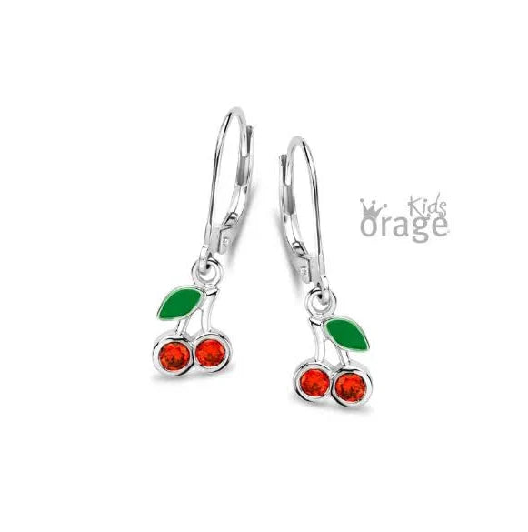 Orage Kids Oorhangers 250.398 - Zilver, Kleursteen, Kids
