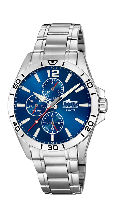 Lotus Horloge 250.402 - Staal, Heren