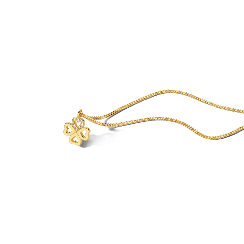 Diamanti Per Tutti Halsketting 250.424 - Verguld, Diamant