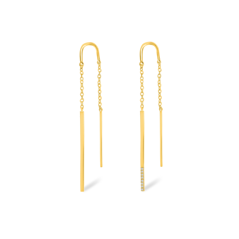 Diamanti Per Tutti Oorhangers 250.428 - Verguld, Diamant