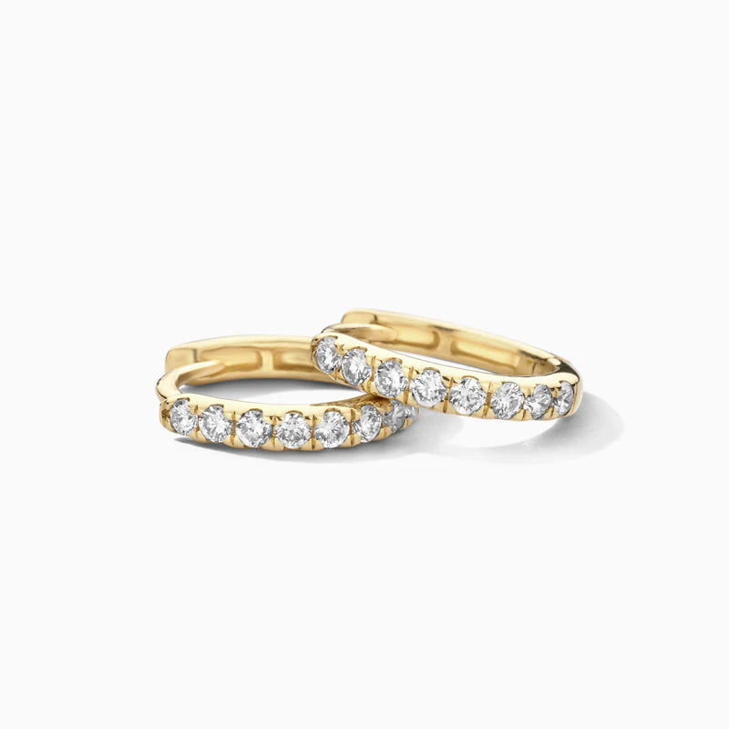 Blush Labgrown Oorringen 250.432 - Geel Goud 14ct, Labgrown Diamant 2x0,12ct