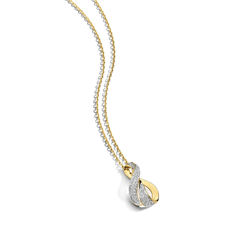 Dulci Nea Hanger 250.442 - Geel Goud 18ct, Diamant 0,24ct (ketting niet inbegrepen)
