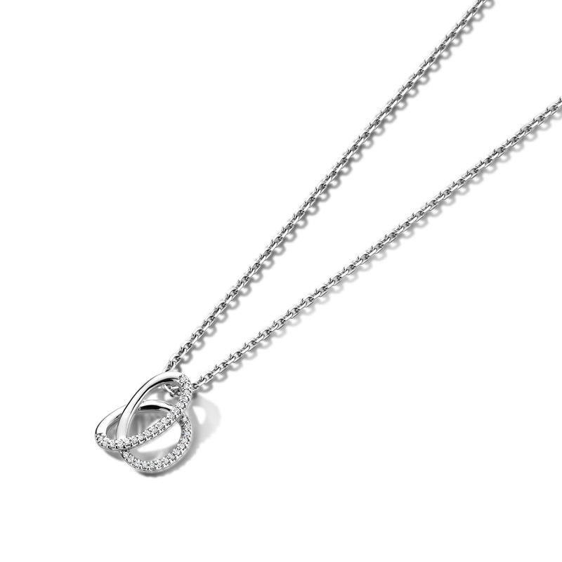 Dulci Nea Hanger 250.454 - Wit Goud 18ct 0,07ct, Diamant (ketting niet inbegrepen)