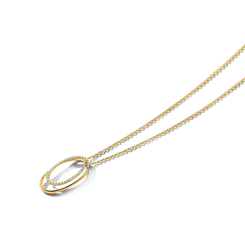 Dulci Nea Hanger 250.455 - Geel Goud 18ct, Diamant 0,15ct (ketting niet inbegrepen)