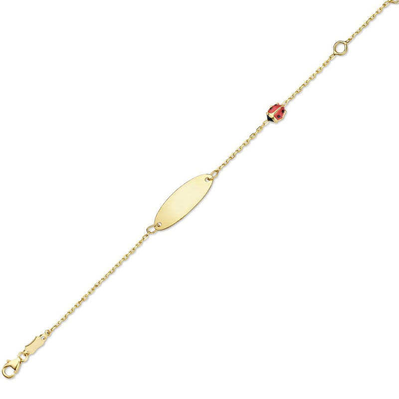 Naiomy Princess Armband 250.467 - Identité, Geel Goud 9ct (gravure gratis)