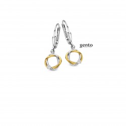 Gento Oorhangers 250.481 - Zilver & Plaqué, Zirkoon