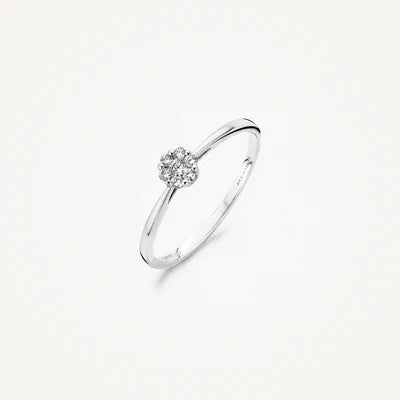 Blush Ring 250.302 - Wit Goud 14ct, Diamant 0, 11ct, Maat 56
