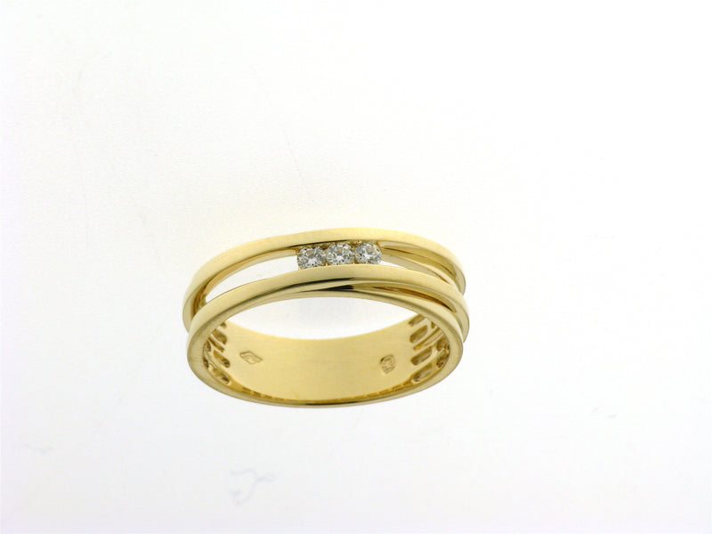 Beheyt Ring 160.692 - Dames Geel Goud 18ct, Diamant