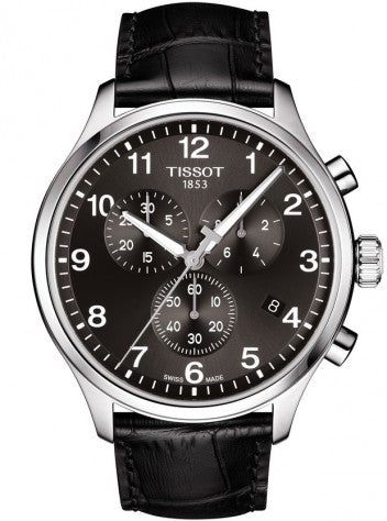 Tissot Horloge T116.617.16.057.00 - Heren Chrono Leder