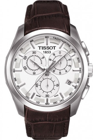 Tissot Horloge T035.617.16.031.00 - Heren Chrono Leder