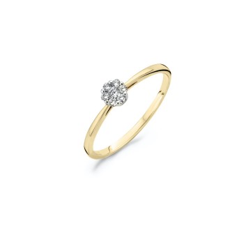 Blush Ring 230.490 - Bicolor Ring 14ct, Diamant,