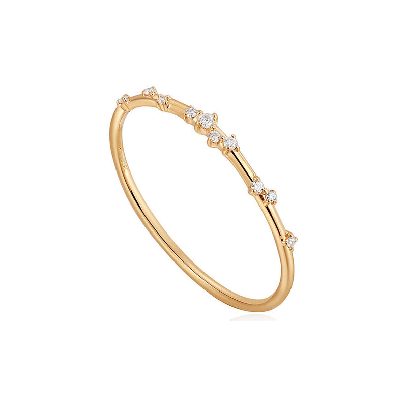 Ania Haie Gold Ring 220.275 - Geel Goud 14ct, Diamant