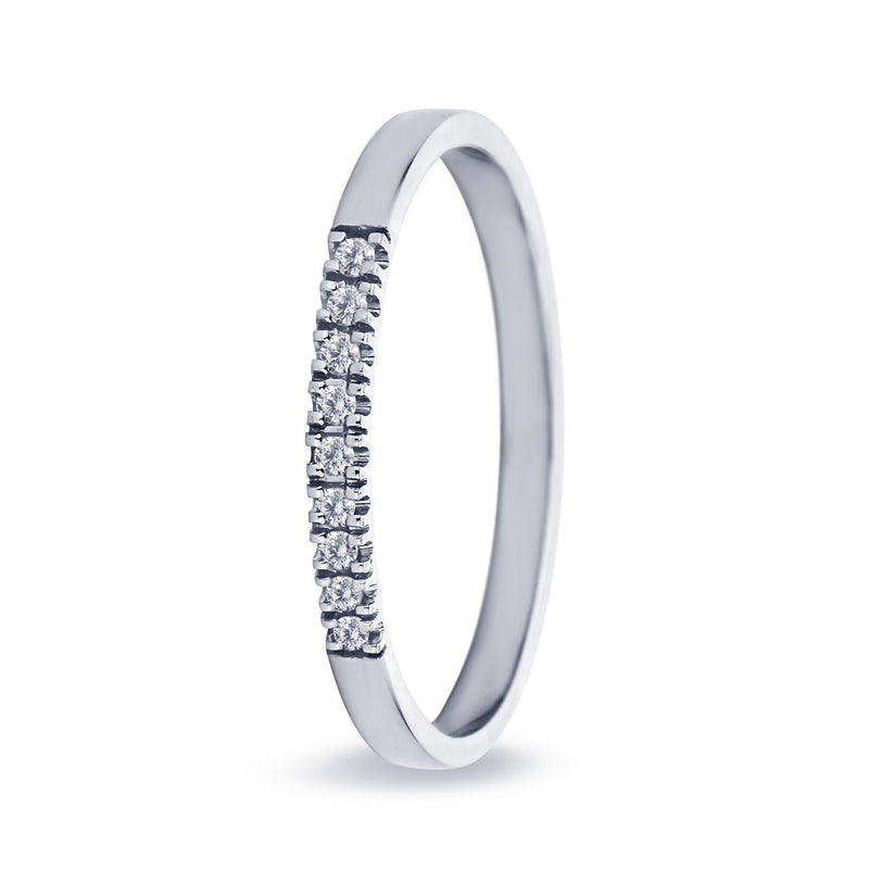 Miss Spring Ring 220.499 - Wit Goud 14ct, Diamant 0,09ct