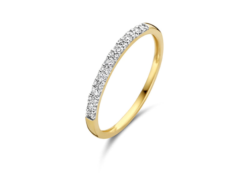 Blush Ring 220.625 - Geel Goud 14ct, Diamant 0,17ct