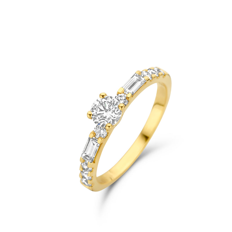 Beheyt Jewels Ring 220.747 - Geel Goud 18ct, Diamant